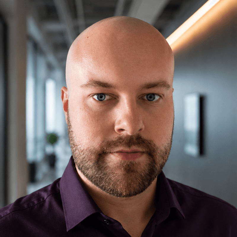Businessporträt von William Ossadnik